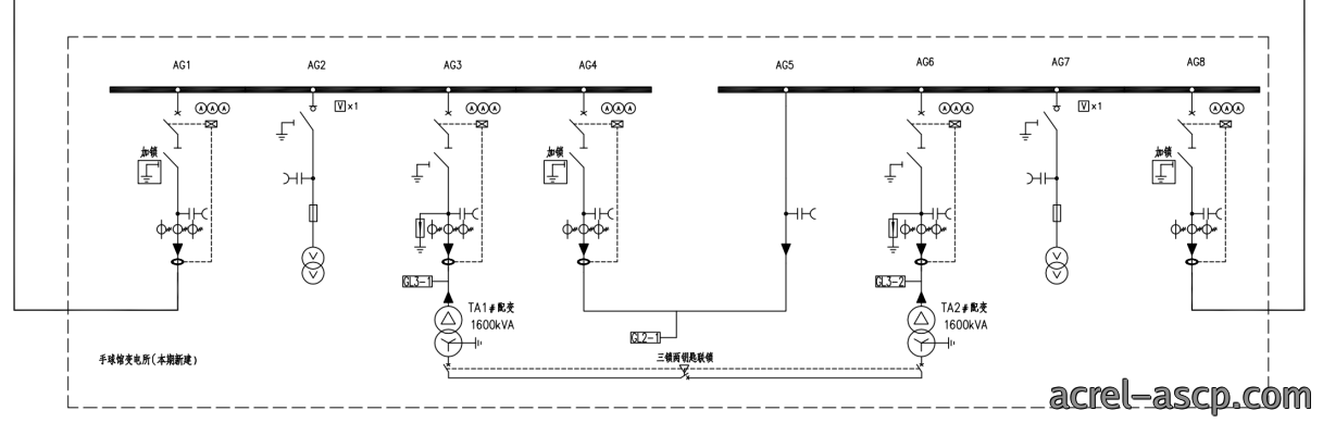 Acrel-2000系列监控系统在亚运手球比赛馆建设 10kV供配电工程中的应用